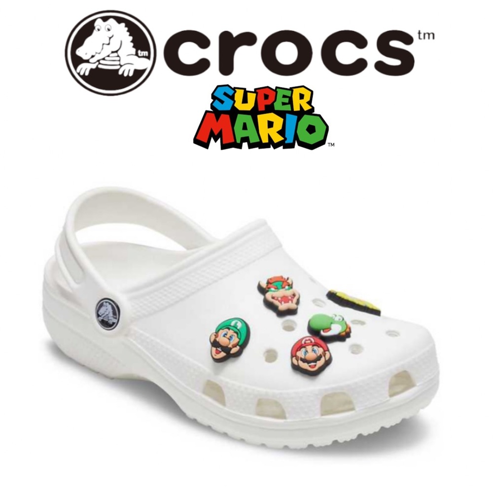 Crocs Jibbets Super Mario Charms 5-pack